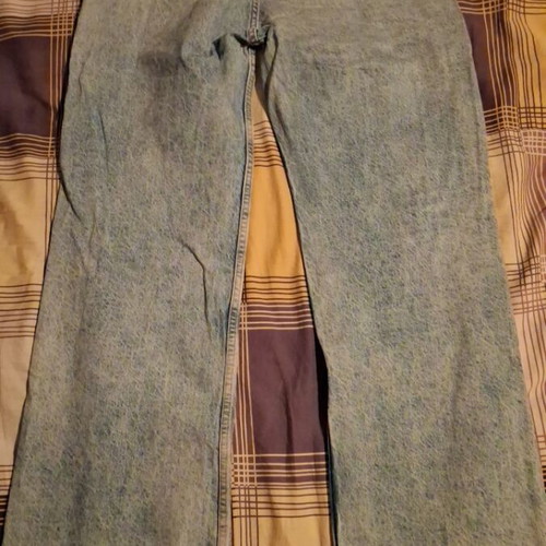 Bershka pants size 40, blue