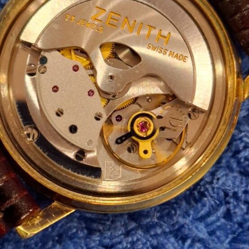 Zenith Automatic Swiss Made men's watch like new, gold plated