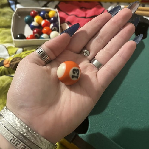 Tabletop billiards like new, small size