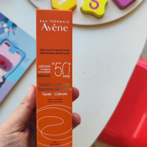 Avene tinted face sunscreen SPF 50 new