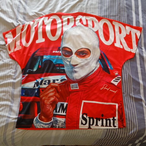 Men's T-shirts with car and cartoon designs