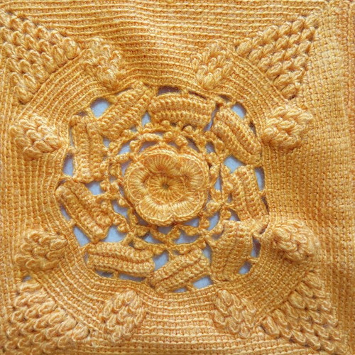 Handmade knitted blanket new with beautiful design
