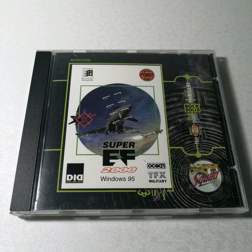 Super EF 2000 Windows 95 game like new for PC