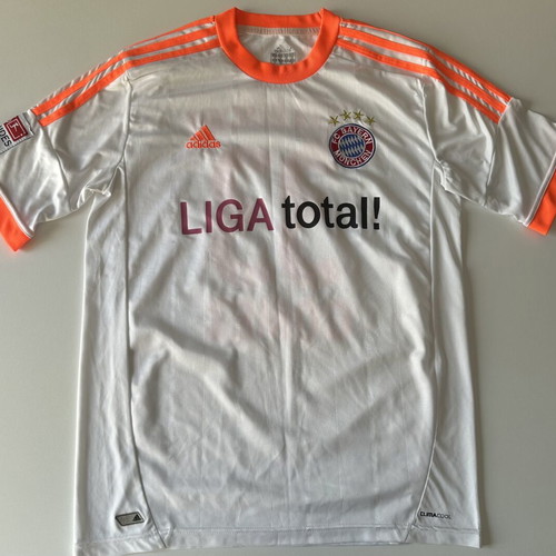 Adidas FC Bayern Munich #33 Mario Gomez jersey used, size M