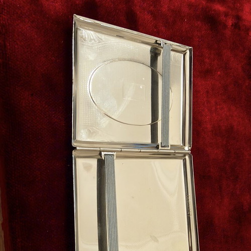 Eagle Motor Lines Collectible Metal Cigarette Case like new
