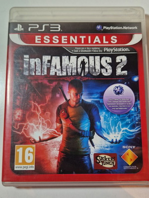 Infamous 2 παιχνίδι PS3 μεταχειρισμένο, πλήρες και αυθεντικό