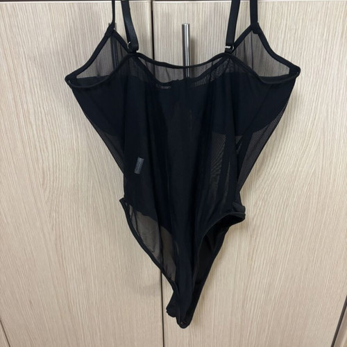 Black corset bodysuit teddy size M like new