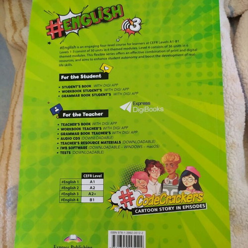 English Work Book used
