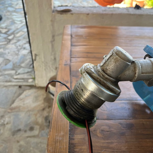 Hyundai Petrol Brush Cutter like new, 63cc, with half-moon blade
