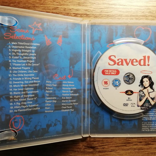 Saved! DVD like new with Greek subtitles
