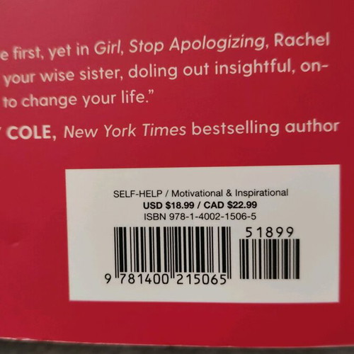 Rachel Hollis Girl, Stop Apologizing book like new