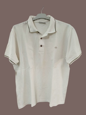 Tom Tailor men's polo shirt, size XL, off-white