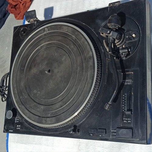 Old record player