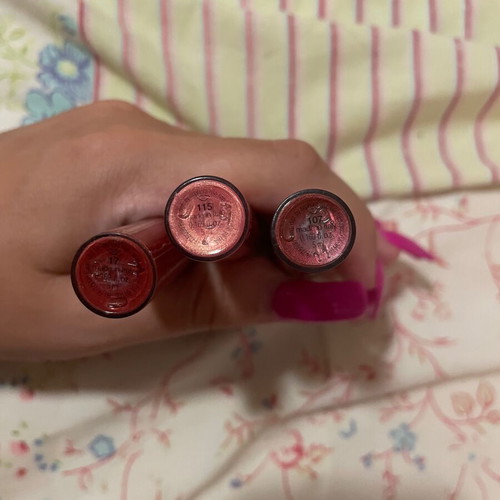 Sephora lipsticks used, pack of 3