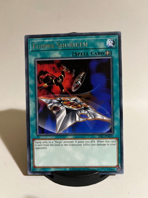 Yu-Gi-Oh! Jenna Shuriken Spell Card like new
