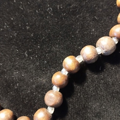 Beige necklace used