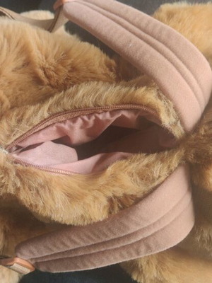 Teddy bear backpack like new