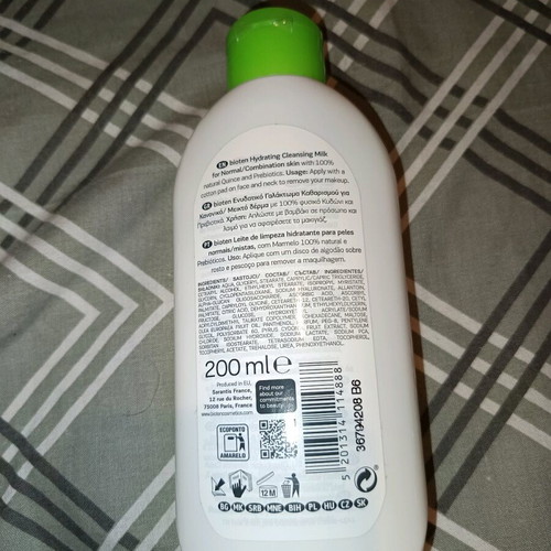 Bioten Cleansing Milk with Quince new, makeup remover and hydrating cleanser