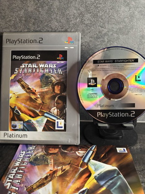 Star Wars Starfighter PlayStation 2 game like new