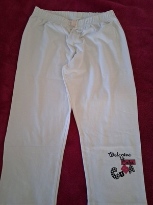 Trax White Capri Leggings Like New Size 164 cm
