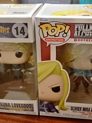 Funko POP bundle Harry Potter 14 Luna Lovegood & Animation 1178 Olivier Mira Armstrong new