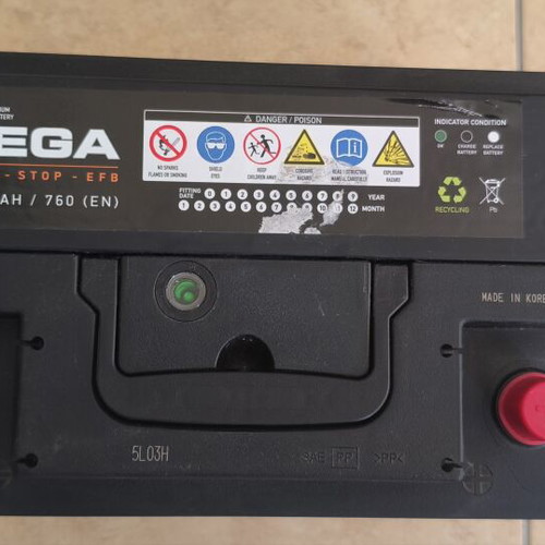 Vega Start-Stop EFB car battery 12V 70Ah 760A new