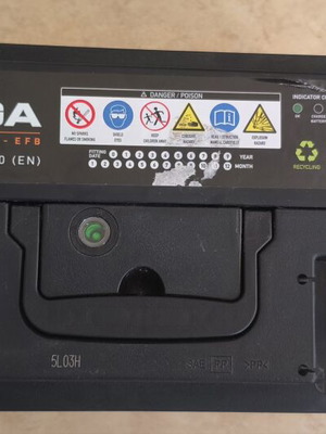 Vega Start-Stop EFB car battery 12V 70Ah 760A new