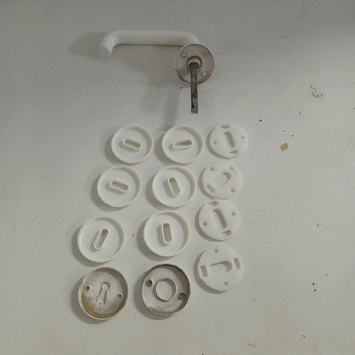 Door handle and lock parts like new