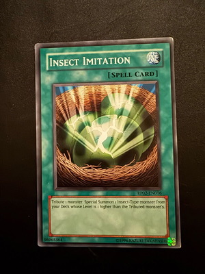 Yugioh Card RP02 OldSchool like new
