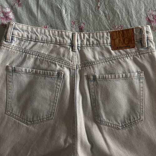 Stradivarius Vintage Wide Leg Jeans size 40, like new, turquoise