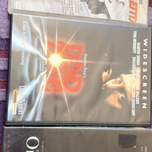 3 DVD set with El Orfanato, The Dead Zone, 7 Seconds