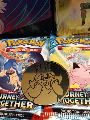 Pokémon coin σαν καινούργιο από σετ Journey Together