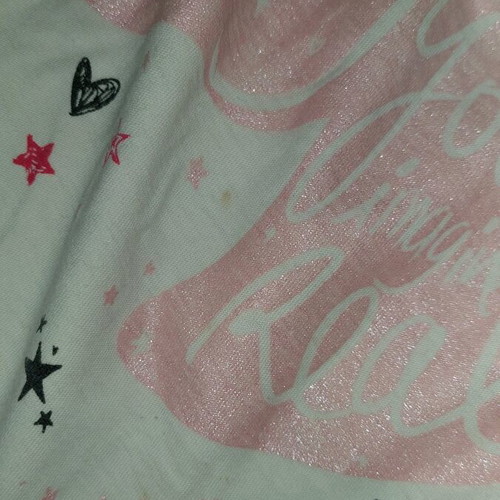 Zara children's blouse used, size 7 years, white pink