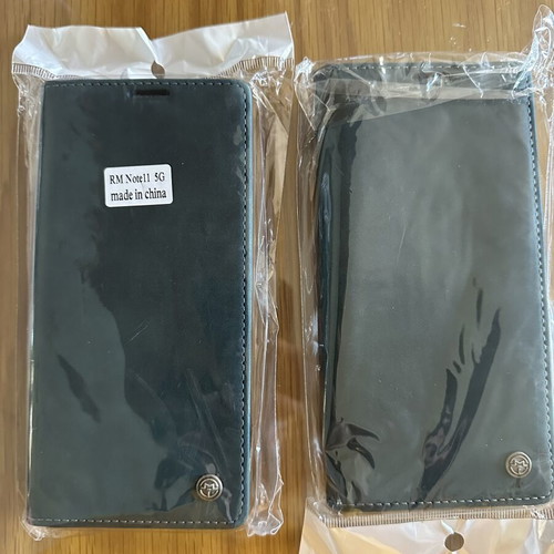 Leather Suede Cases for Redmi Note 11 5G new, set of 2