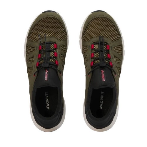 Men's athletic shoes size 45 new, khaki and black