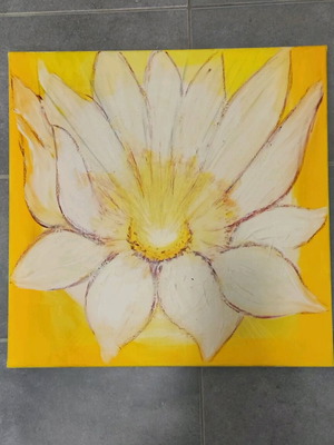 Oil painting on canvas 60 x 60 new