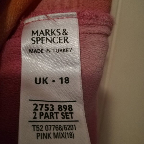 Marks & Spencer women's shirts multicolored like new XXXL