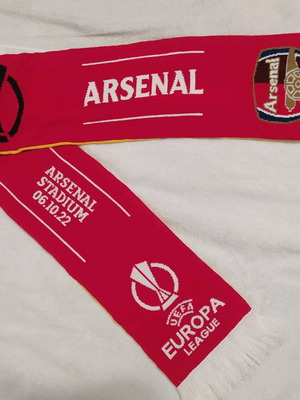 Arsenal-Bodo/Glimt 2022/23 souvenir football scarf like new