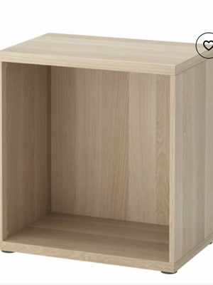 IKEA Emet cabinets like new, 4 pieces, 2 gray 2 wood color