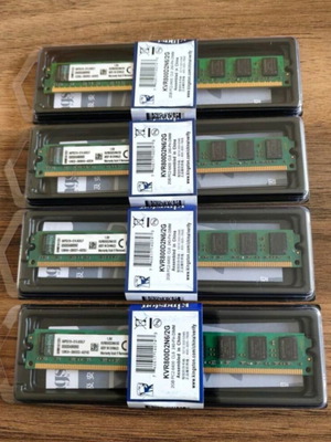 Kingston 8GB (4x2GB) DDR2 800MHz Low Profile μνήμες Καινούργιες σφραγισμένες
