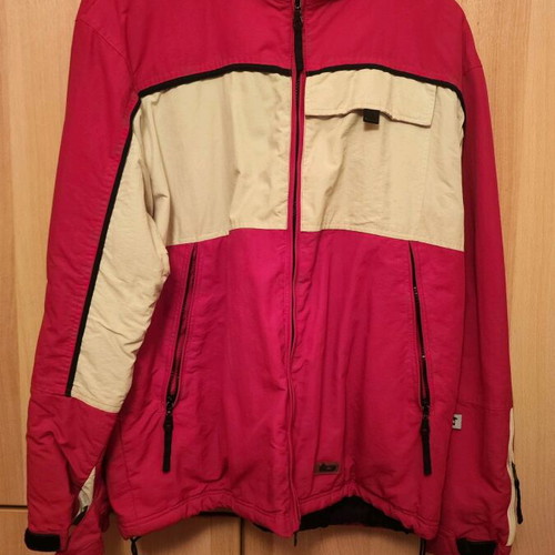 Basehit jacket medium used, red