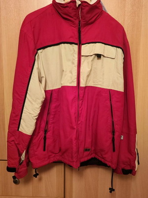 Basehit jacket medium used, red
