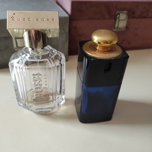 Empty perfume bottles used, pack of 13 pieces