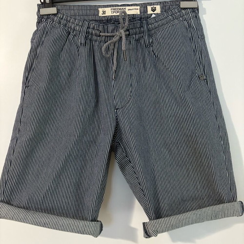 Freeman denim men's bermuda shorts new, elastic waist