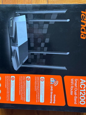 Router Tenda AC6 AC1200 σαν καινούργιο, Smart Dual-Band WiFi