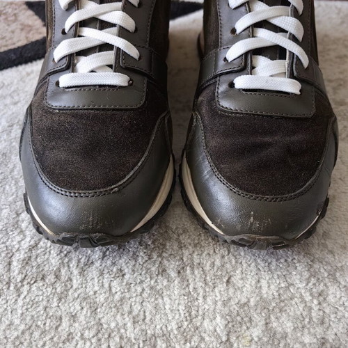 Louis Vuitton sneakers used size 38.5 with visible wear