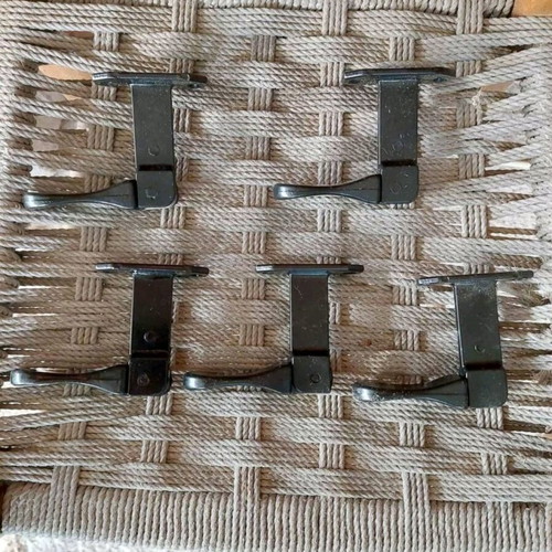 Window wind braces new, metal, pack of 5 pieces