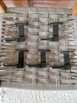 Window wind braces new, metal, pack of 5 pieces