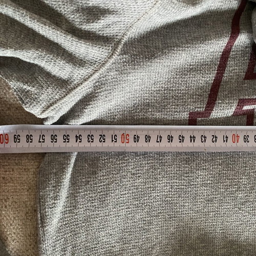 Nike hoodie jacket, grey, size S fits large