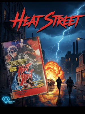Heat Street VHS like new, action, crime, adventure, thriller with subtitles